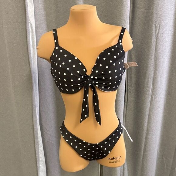 Victoria’s Secret Black Polka Dot Bikini Set - Picture 15 of 15